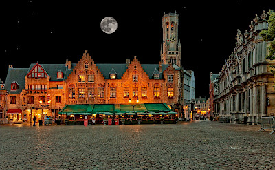 Main Square in Bruges, Belgium. ©Hollandfotograaf