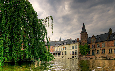 Many canals in Bruges, Belgium. Flickr:Wolfgang Staudt