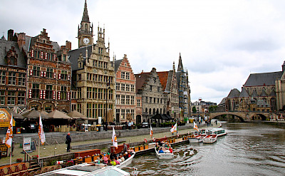 Boat race in Ghent, East Flanders, Belgium. Flickr:Alain Rouiller