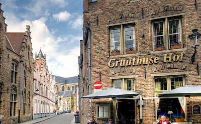 Gruuthuse Hof in Bruges, Belgium. Flickr:Wolfgang Staudt