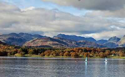 Boats on Lake Windermere, Lake District, England. Unsplash:Jacqueline O'Gara