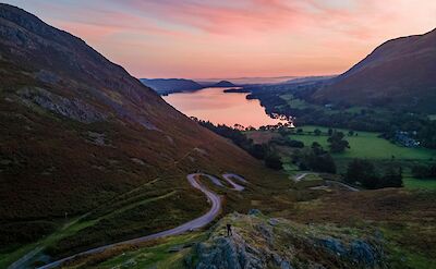 Sunset over Ullswater Lake, Lake District, England. Unsplash:Jason Hudson