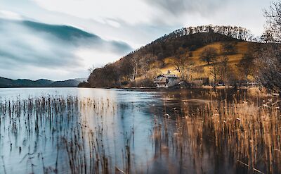 Ullswater Lake in winter, Lake District, England. Unsplash:Jonny Gios