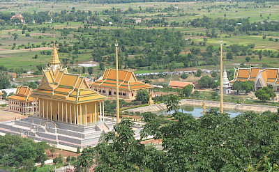View from the temple in Oudong, Cambodia. Photo via Flickr:Narith5