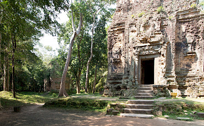 Temple complex at Sambor Prei Kuk, Cambodia. Photo via Flickr:Stephan A.
