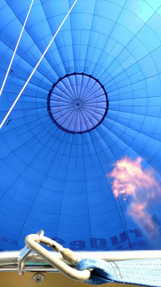 Hot Air Ballon over Bruges!