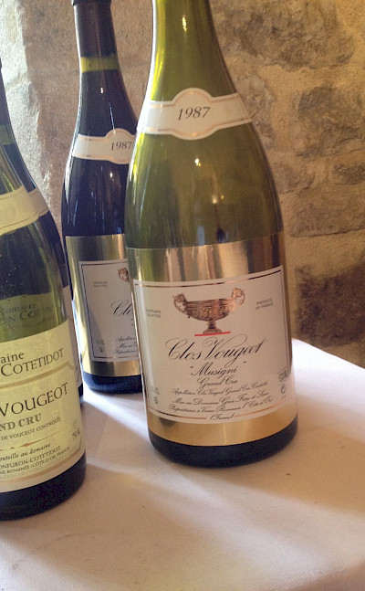 Clos de Vougeot to try in Vougeot, department Côte-d'Or, Burgundy, France. Flickr:Jameson Fink