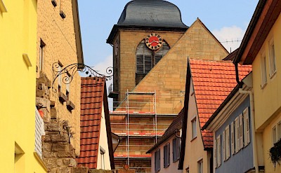 Lauffen am Neckar in the district of Heilbronn, Baden-Württemberg, Germany. Flickr:dmytrok