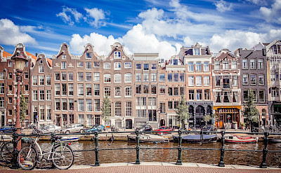 Amsterdam's architecture and canals are famous! Flickr:Andres Nieto Porras