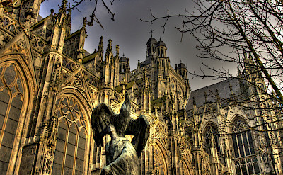 Saint John's Cathedral in Den Bosch (officially: 's-Hertogenbosch) in North Brabant, the Netherlands. Flickr:bert kaufmann