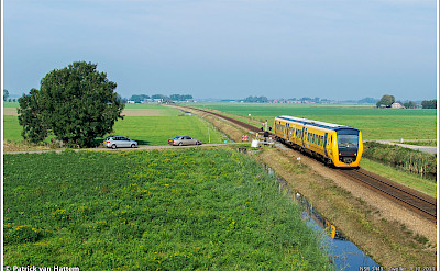 Train ride through Zwolle in Overijssel, the Netherlands. Flickr:Patrick van Hattem
