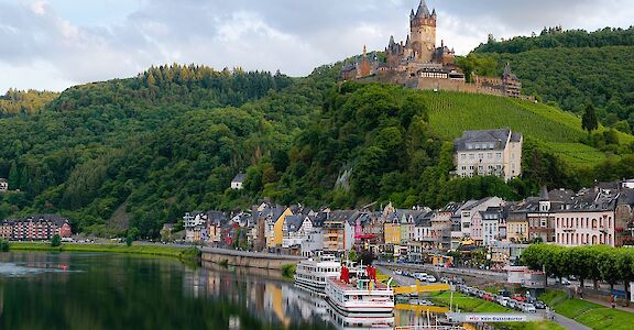 Wine-dominated town of Cochem, Germany. CC:Kai Pilger