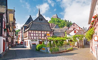 In der Altstadt von Bacharach am Rhein.