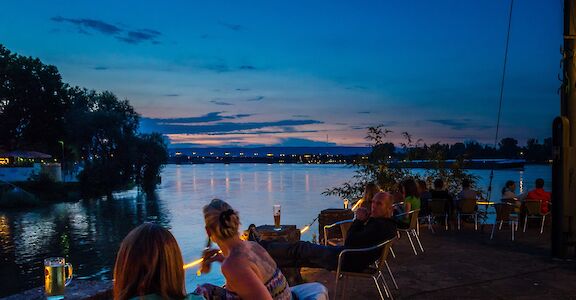 Drinks along the River in Mainz, Germany. Flickr:Florian Christoph