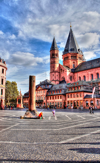 Cathedral in Mainz, Germany. Flickr:polybert49