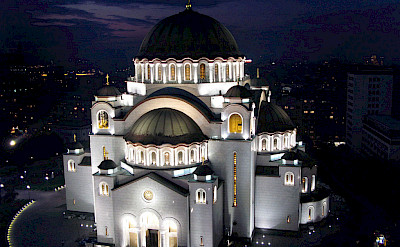 St Sava Orthodox Church, the largest in the world, in Belgrade, Serbia. Wikimedia Commons:Almarq