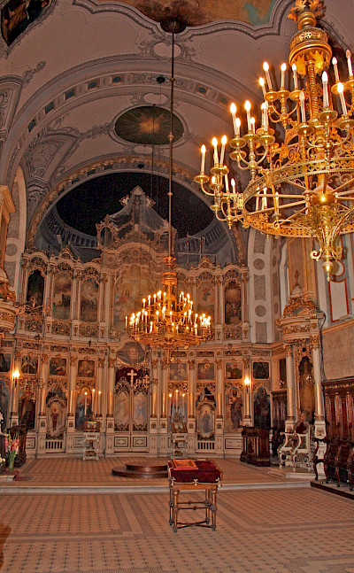 Orthodox Cathedral in Novi Sad, Serbia. Flickr:Michael Tyler