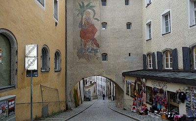 Quiet street in Passau, Bavaria, Germany. Flickr:reisender1701