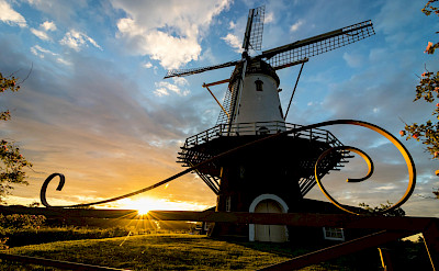 Windmill in Veere, the Netherlands. Flickr:dynphoto
