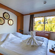 Double cabin - upper deck | Olympia | Bike & Boat Tour