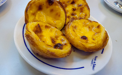 Pastéis de Belém are a local Portuguese favorite! Flickr:Dave Collier
