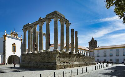 The Roman Temple of Evora, Portugal. Unsplash@Gunnar Ridderstrom