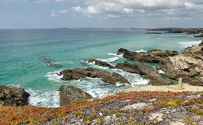 Turquoise waves at Porto Covo, Portugal. Unsplash@Winged Jedi