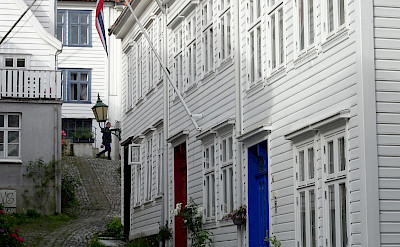 Pretty streets in Bergen, Norway. Photo via TO.