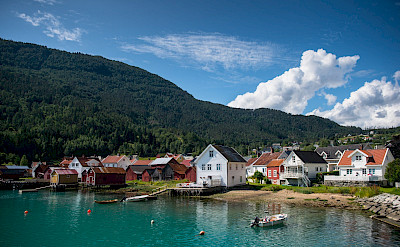 Beautiful Solvorn, Norway. Photo via TO. 