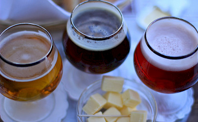 Beer and cheese tasting in Bruges, Belgium. Photo via Flickr:Michela Simoncini