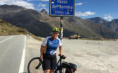 Cycling the Bernina Pass in Switzerland. Photo via TO