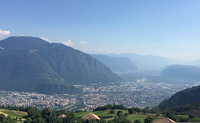 Overlooking Bolzano, South Tyrol, Italy. Wikimedia Commons:Georgij Michaliutin