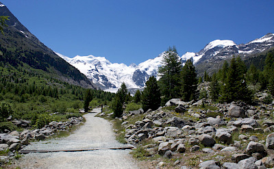 Morteratsch Glacier in Canton Graubunden, Switzerland. Flickr:Patrick Nouhailler