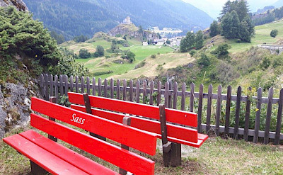 Bike rest in Switzerland. Photo via TO
