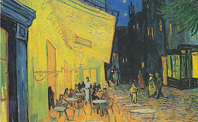 One of van Gogh's painting (of a Cafe in Arles) at the Kröller-Müller Museum in Otterlo, the Netherlands. CC0