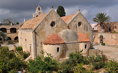 Arkadi Monastery complex in Crete, Greece. Flickr:Claudia Schillinger