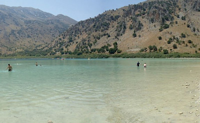 Kournas Lake in Crete, Greece. Flickr:Georgios Liakopoulos