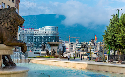 Sightseeing in Skopje perhaps. Macedonia. Flickr:Milo van Kovacevic