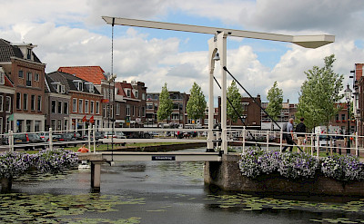 Traditional Dutch bridge in Weesp, North Holland, the Netherlands. Flickr:bert knottenbeld
