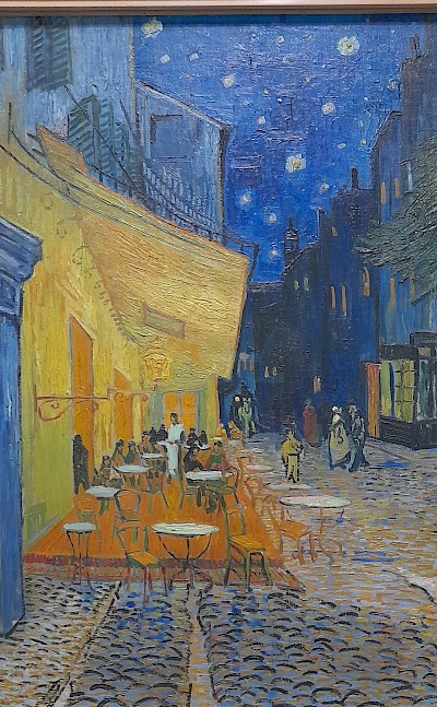 Van Gogh paintings at the Kroller-Muller Museum! ©Dianne Wilkinson