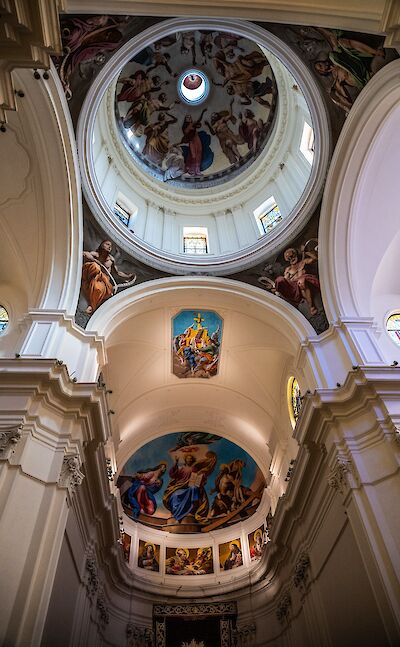 The richly decorated interior of the Cathedral of San Nicolò, Noto Flickr:MichaelGaylard