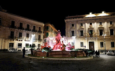 Fountain in Sicily, Italy. Photo via TO