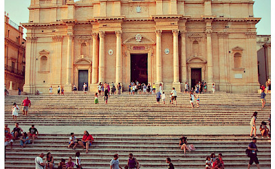 Popular Cathedral in Noto, Sicily, Italy. Flickr:Freebird