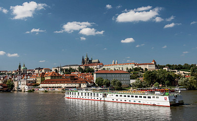 MS Florentina on the Vltava River, Czech Republic. Photo via Tour Operator