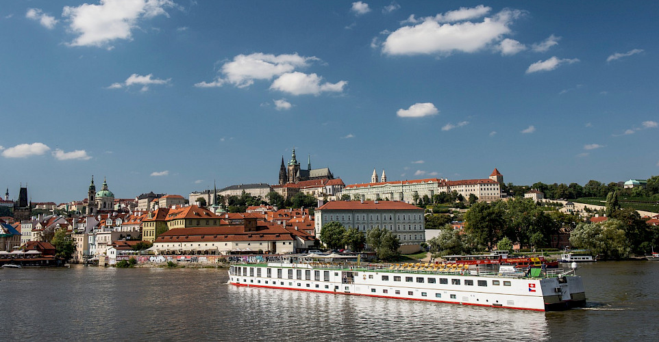 MS Florentina on the Vltava River, Czech Republic. Photo via Tour Operator