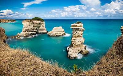 Along the coastline in Puglia, Italy. Flickr:Giuseppe Milo