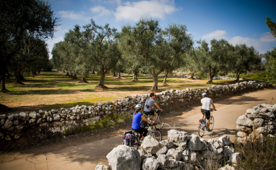 Biking the Puglia - Heel of Italy tour.