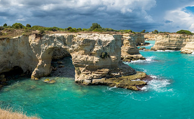 Cliffs in Puglia, Italy. Flickr:Giuseppe Milo