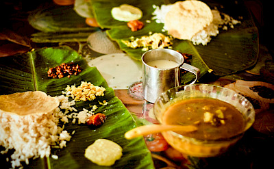 Amazing curry dishes in Kerala, India. Flickr:Yamal