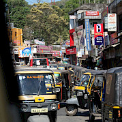 Kerala, India, Bike and Boat Photo